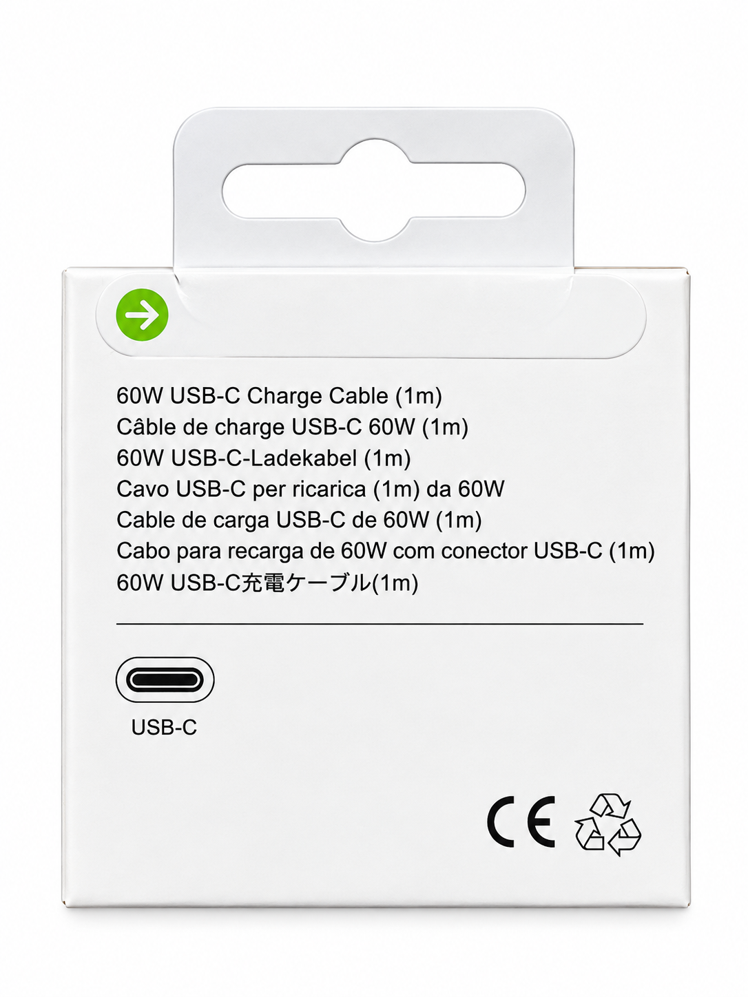 MANZAR – 60W USB-C CHARGE CABLE FOR IPHONE 18 / 17 / 16 / 15 SERIES